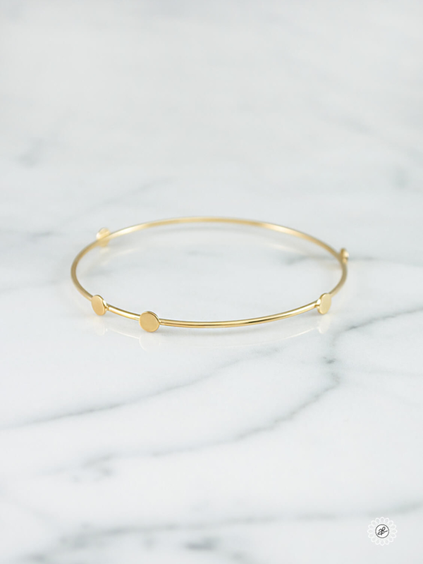 CONFETTI Armreif Silber, Gold oder Roségold