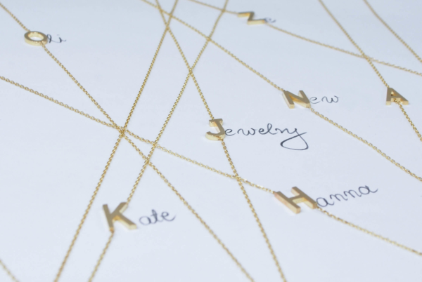 Buchstaben Kette & Initialen Ketten