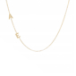 Buchstabenkette Gold