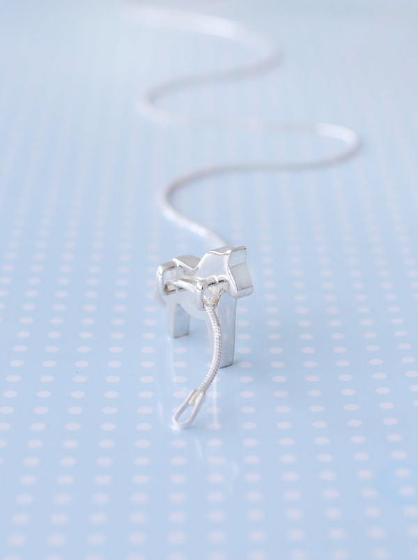 Pferde Kette Silber