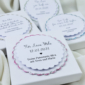 Geschenkverpackung personalisiert, für Schmuck, Geldgeschenk zur Taufe oder Geburt, in Scrapbooking Technik. Handgemachte Geschenkverpackung.