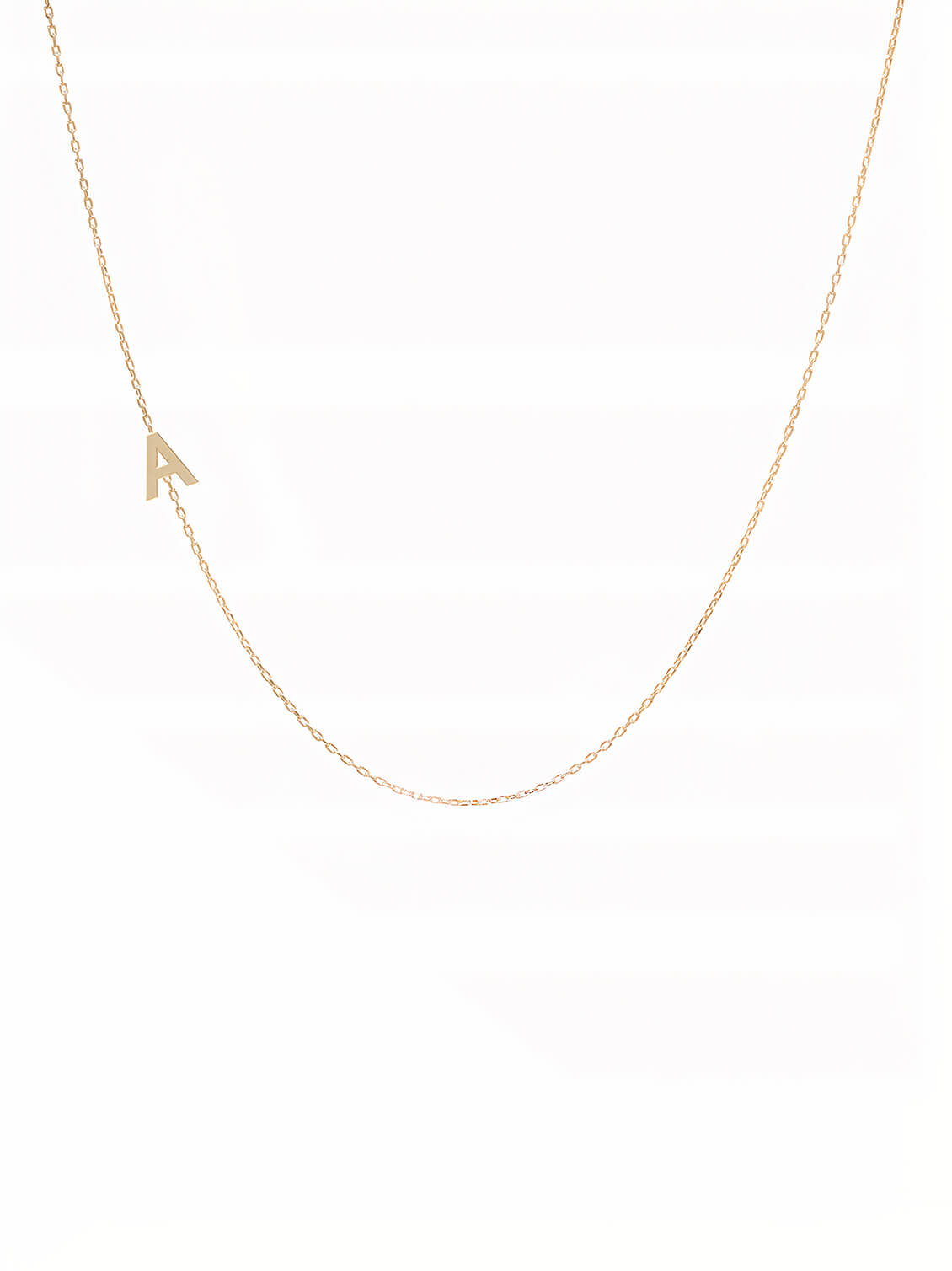 Buchstabenkette Gold